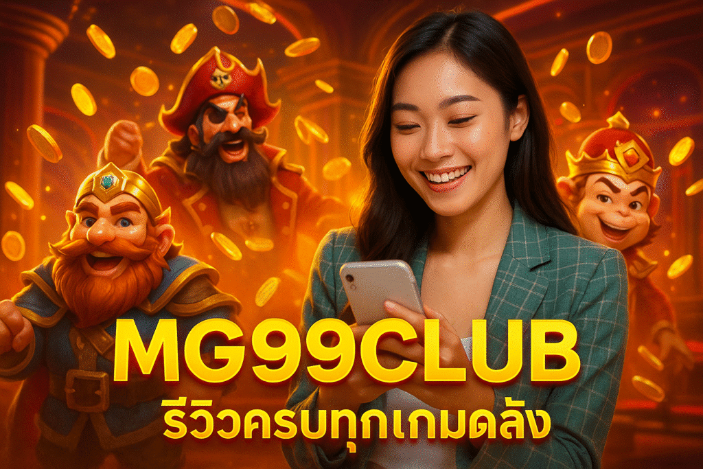 รีวิว MG99CLUB ครบทุกเกมดัง
