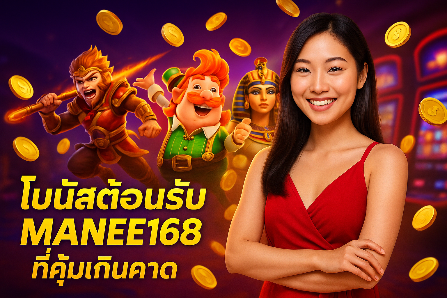 โบนัสต้อนรับ MANEE168 ที่คุ้มเกินคาด